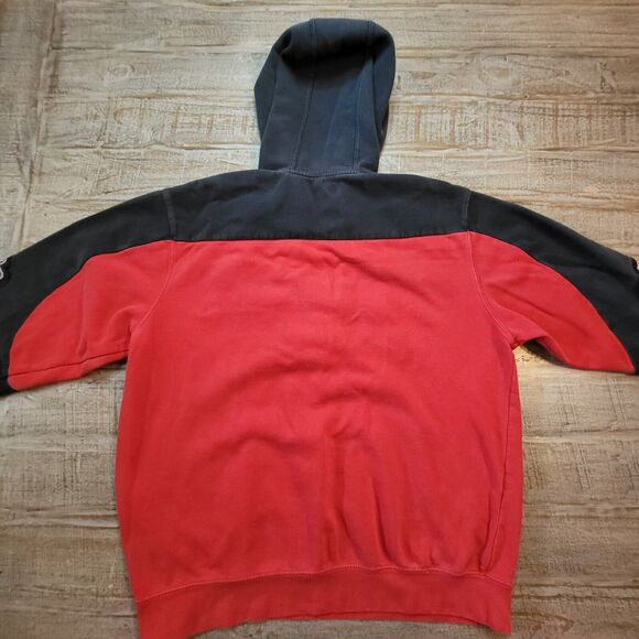 Majestic NHL Red Wings Stitched Hockey Hoodie Pullover Sweatshirt Mens Medium - Picture 8 of 8